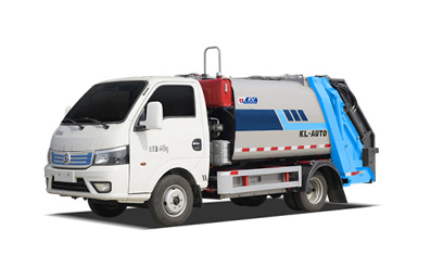 東風華神純電壓縮式垃圾車 