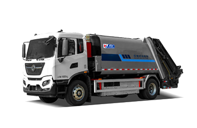 東風天錦純電壓縮式垃圾車 