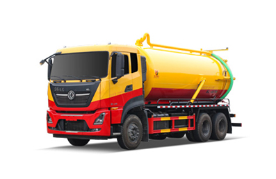 東風天龍后八輪吸污車 