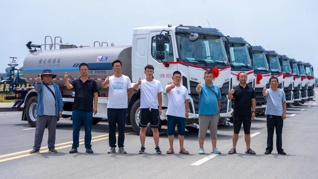 【新能源批量】發(fā)車！凱力風新能源為河北環(huán)衛(wèi)電動化按下“加速鍵”！